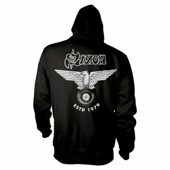 Merce Saxon: Mikina Se Zipem Estd 1979 S