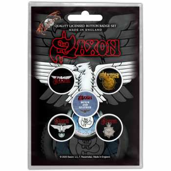 Merch Saxon: Set Spillette Wheels Of Steel