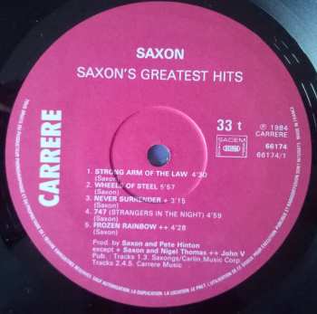 LP Saxon: Strong Arm Metal