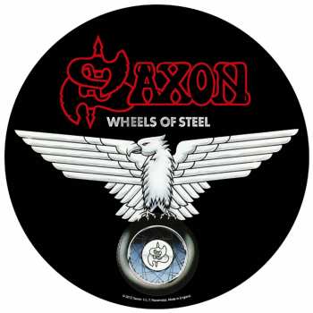 Merch Saxon: Applicazione sulla schiena Wheels Of Steel