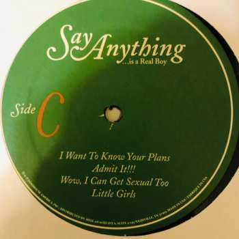 2LP Say Anything: ...Is A Real Boy