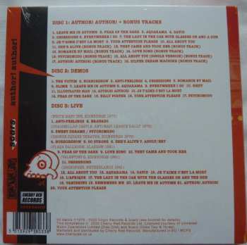 3CD/Set di cofanetti Scars: Author! Author!