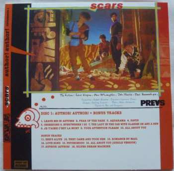 3CD/Set di cofanetti Scars: Author! Author!