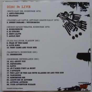 3CD/Set di cofanetti Scars: Author! Author!