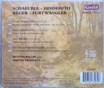 2CD Paul Hindemith: Violin Sonatas