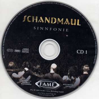 4CD/Set di cofanetti Schandmaul: Albumklassiker III