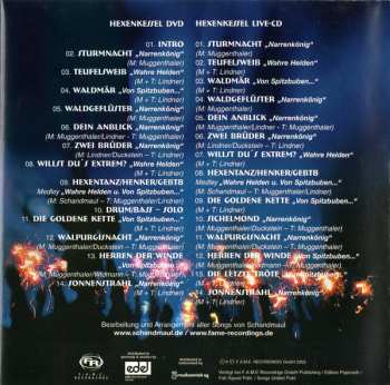 2CD/2DVD/Set di cofanetti Schandmaul: Live CD & DVD Doppelpackage - Hexenkessel & Kunststück