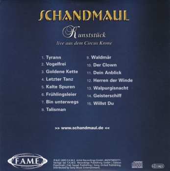 5CD/Set di cofanetti Schandmaul: Original Album Classics Vol.2