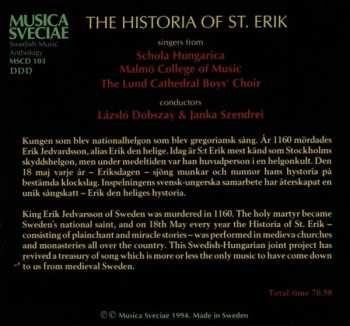 CD/Set di cofanetti Schola Hungarica: Erik Den Heliges Hystoria