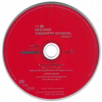 4CD/Set di cofanetti Arnold Schoenberg: The RIAS Second Viennese School Project