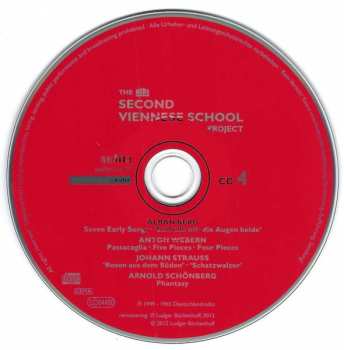 4CD/Set di cofanetti Arnold Schoenberg: The RIAS Second Viennese School Project