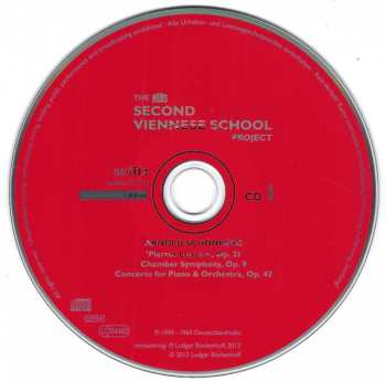4CD/Set di cofanetti Arnold Schoenberg: The RIAS Second Viennese School Project