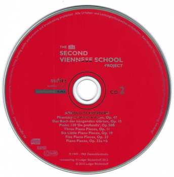 4CD/Set di cofanetti Arnold Schoenberg: The RIAS Second Viennese School Project