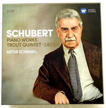 5CD/Set di cofanetti Franz Schubert: Piano Works • Trout Quintet • Lieder
