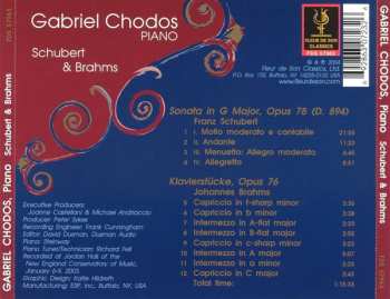 CD Johannes Brahms: Schubert & Brahms