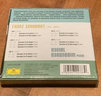 5CD/Set di cofanetti Franz Schubert: Piano Sonatas