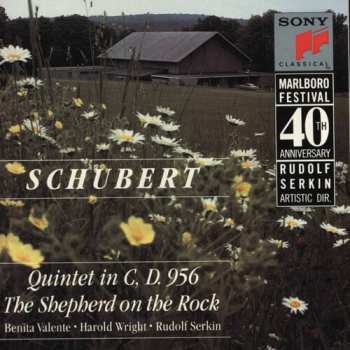 Album Schubert / Serkin / Valente / Marlboro Festival Or: Quintet In C