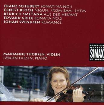 CD Schubert / Smetana / Grieg / Larsen / Thorsen: Violin Sonatina / From Homeland / Violin Sonata 2