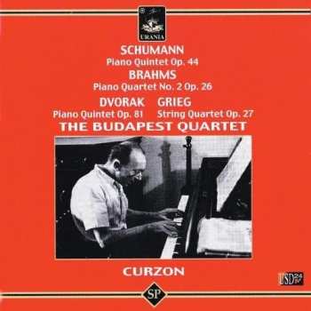 Album Schumann / Brahms / Dvorak / Curzon: Piano Quintete Op 44