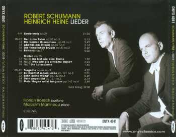 CD Robert Schumann: Lieder 