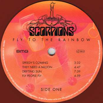 LP Scorpions: Fly To The Rainbow CLR