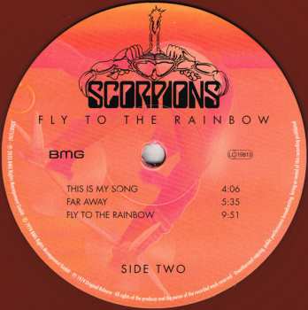 LP Scorpions: Fly To The Rainbow CLR