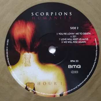 2LP Scorpions: Humanity - Hour I CLR