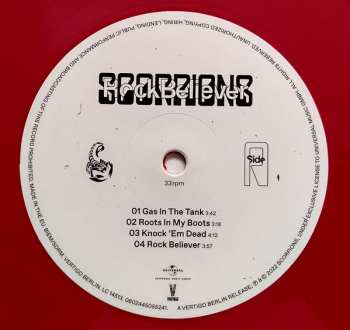 2LP Scorpions: Rock Believer LTD