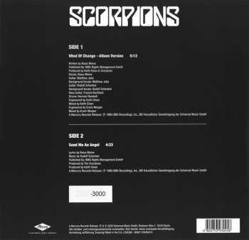 EP Scorpions: Wind Of Change / Send Me An Angel LTD | NUM | CLR