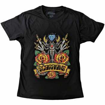 Merch Scorpions: Maglietta Traditional Tattoo