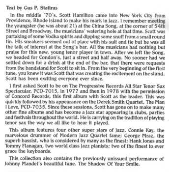 CD The Scott Hamilton Quartet: The Grand Appearance