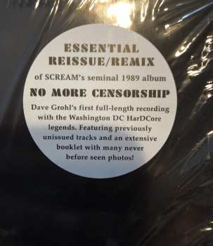LP Scream: No More Censorship