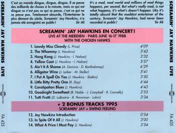 CD Screamin' Jay Hawkins: Live