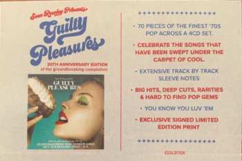 4CD Sean Rowley: Guilty Pleasures (Best Before 1979) LTD