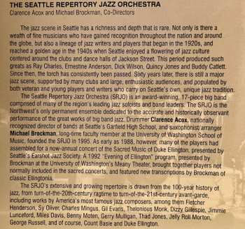 CD Seattle Repertory Jazz Orchestra: SRJO Live