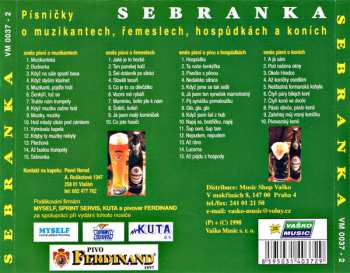 CD Sebranka: Písničky O Muzikantech, Řemeslech, Hospůdkách A Koních