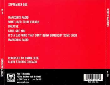 CD Secret Machines: September 000