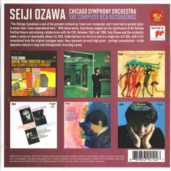 6CD/Set di cofanetti The Chicago Symphony Orchestra: The Complete RCA Recordings