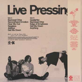 LP Selfish Sons: Selfish Sons - baked Live at Kindred Studios