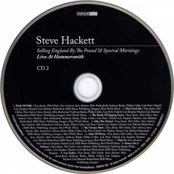 2CD/DVD Steve Hackett: Selling England By The Pound & Spectral Mornings: Live At Hammersmith