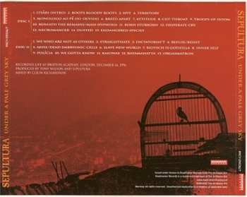 2CD Sepultura: Under A Pale Grey Sky