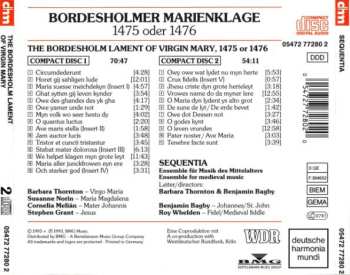 2CD Sequentia: Bordesholmer Marienklage