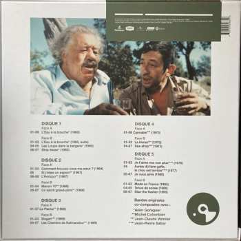 5LP/Set di cofanetti Serge Gainsbourg: Initiales BO LTD