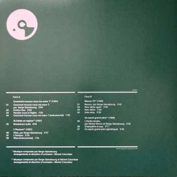 5LP/Set di cofanetti Serge Gainsbourg: Initiales BO LTD