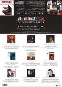 9LP/Set di cofanetti Serge Gainsbourg: Intégrale Des Enregistrements Studio, Volume 1 : 1958-1970  LTD