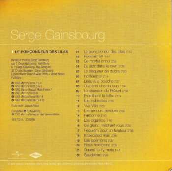 5CD/Set di cofanetti Serge Gainsbourg: L'album De Sa Vie