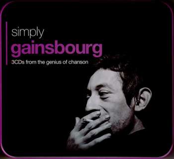 3CD/Set di cofanetti Serge Gainsbourg: Simply Gainsbourg (3 CDs From The Genius Of Chanson)
