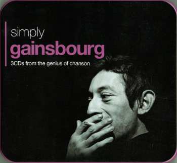 3CD/Set di cofanetti Serge Gainsbourg: Simply Gainsbourg (3 CDs From The Genius Of Chanson)