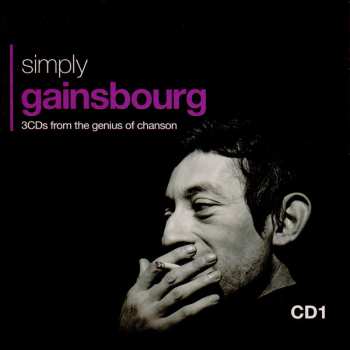 3CD/Set di cofanetti Serge Gainsbourg: Simply Gainsbourg (3 CDs From The Genius Of Chanson)