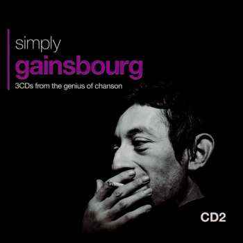 3CD/Set di cofanetti Serge Gainsbourg: Simply Gainsbourg (3 CDs From The Genius Of Chanson)